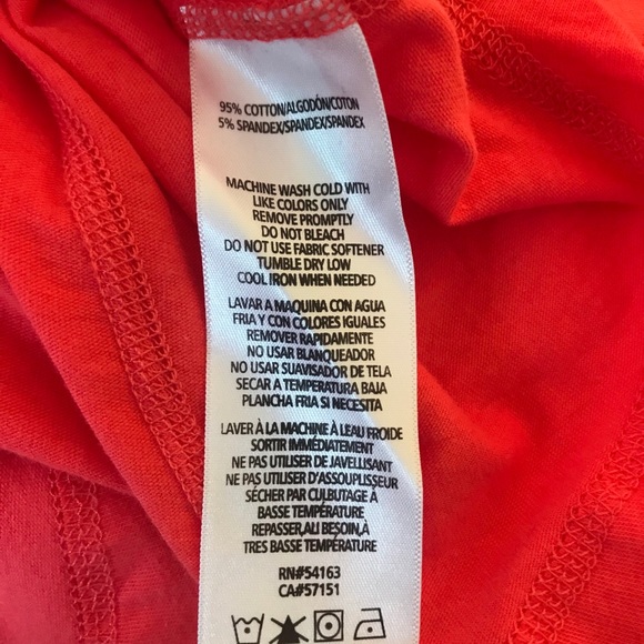 New Calvin Klein coral hooded long sleeve shirt-XL - Picture 7 of 14